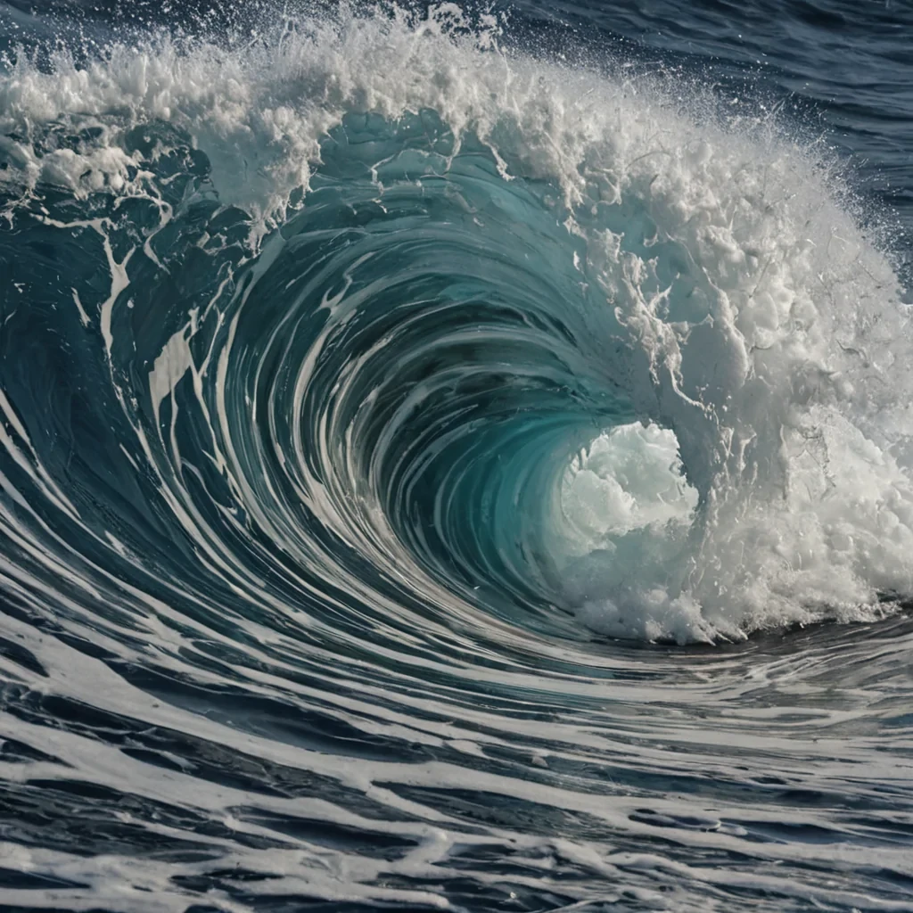 A single, selfigniting filament of reversed silence, shaped like a 109dimensional spiral of unformed stillness and inverted resonance, pulses through the center of a vast, inverted ocean of solidified soundeach wave frozen midcrash in the exact moment between a whisper and its amplification, a heartbeat and its echo, a scream and its containment in a world where noise was not heard, but stored as a perfect, suspended pressure. The filament does not vibrateit unsilences, each shimmering strand shedding a layer of acoustic potential that never coalesced into a shared vibration, reforming into ephemeral, lapislaced afterimages shaped like the negative space between two ears that never tilted to listen,