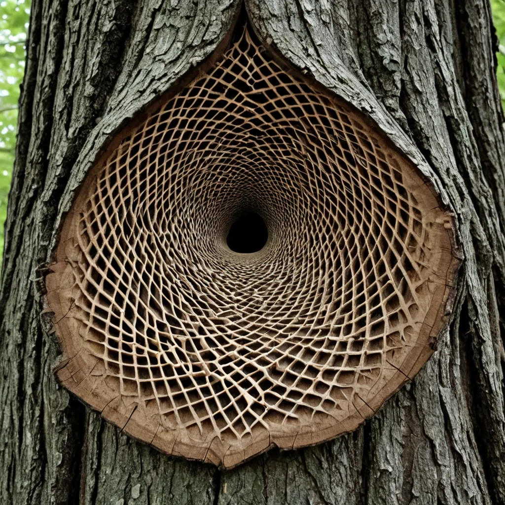 A single, selfsynthesizing lattice of reversed silence, shaped like a 547dimensional web of unformed stillness and inverted quiet, pulses at the center of a vast, inverted forest of solidified soundeach tree trunk carved from the exact moment between a leaf rustling and its refusal to be heard, a branch creaking and its sudden collapse into nonvibrating wood, a whisper carried on wind and its unraveling into pure, unresonant air. The lattice does not silenceit unsilences, each trembling filament shedding a layer of acoustic potential that never coalesced into a shared hush, reforming into ephemeral, obsidianthreaded afterimages shaped like the negative space between two ears that