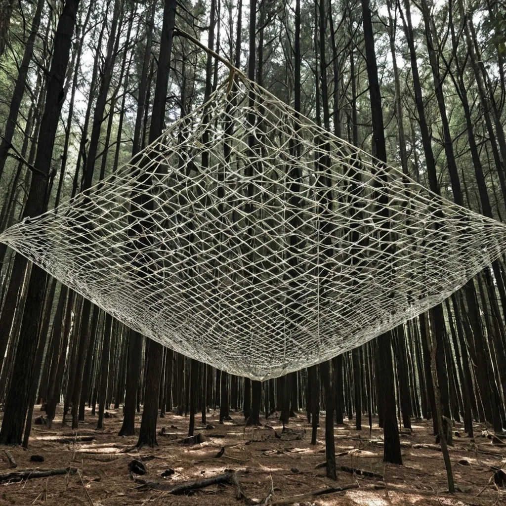 A single, selfilluminating lattice of woven silence, shaped like a fractalized, nonreflective net of suspended breaths, pulses at the center of a vast, inverted forest where the trees are not wood, but solidified, unspoken questions from a civilization that communicated through the weight of unasked inquiries. The lattice does not expandit unquestions, each node dissolving a layer of curiosity that never formed, reforming into ephemeral, iridescent threads shaped like the negative space between two minds that never aligned in the same moment of wonder. The forest is not aliveit is a layered expanse of petrified inquiry, each branch etched with the thermodynamic residue of a query that was almost