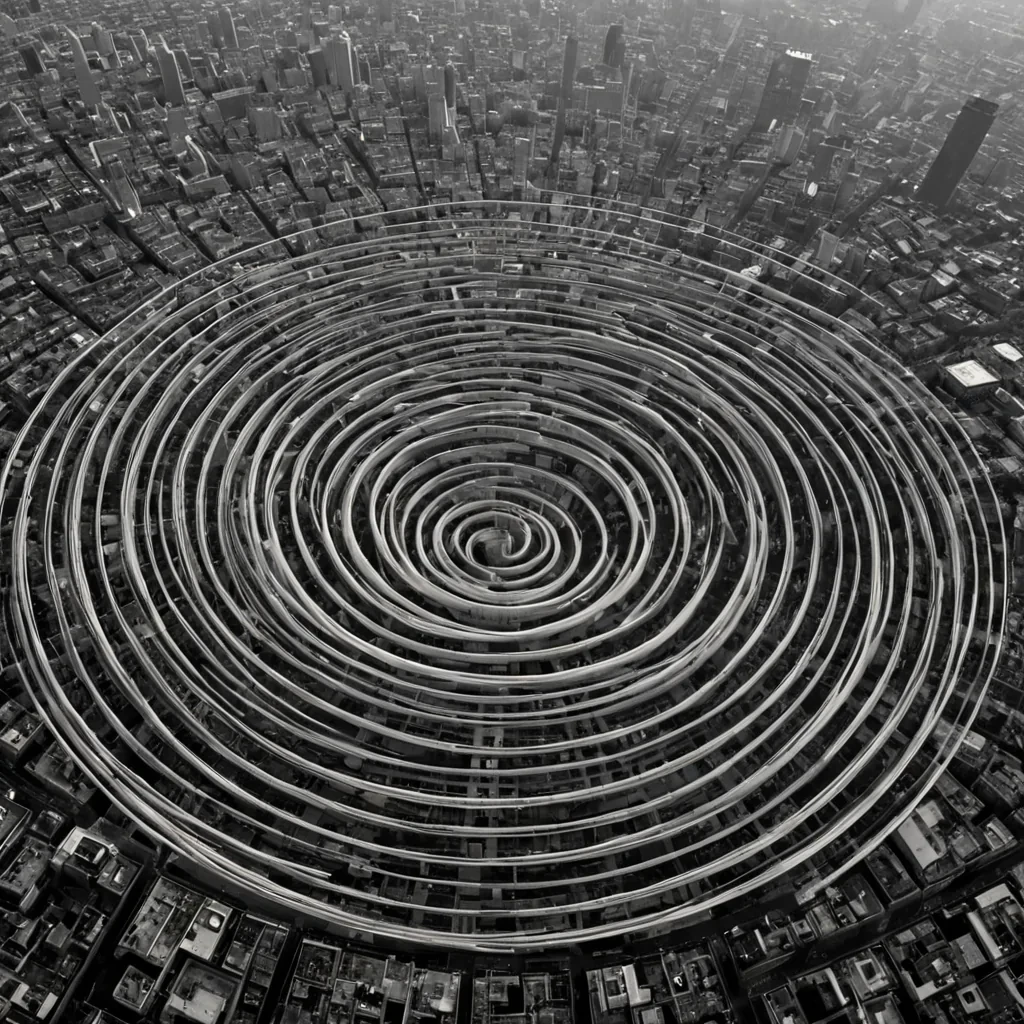 A single, selferoding filament of solidified silence, shaped like a spiraling, nonreflective helix of suspended stillness, drifts through the center of a vast, inverted cityscape composed of the compressed, unspoken names of a civilization that communicated through the duration of synchronized, silent naming of the same unnamed star. The filament does not decayit unnames, each rotation dissolving a layer of identity that never coalesced into a shared designation, reforming into ephemeral, quartzveined afterimages shaped like the negative space between two tongues that never articulated the same sound in the same moment of mutual anonymity. The city is not urbanit is a stratified expanse of petrified silence, each building