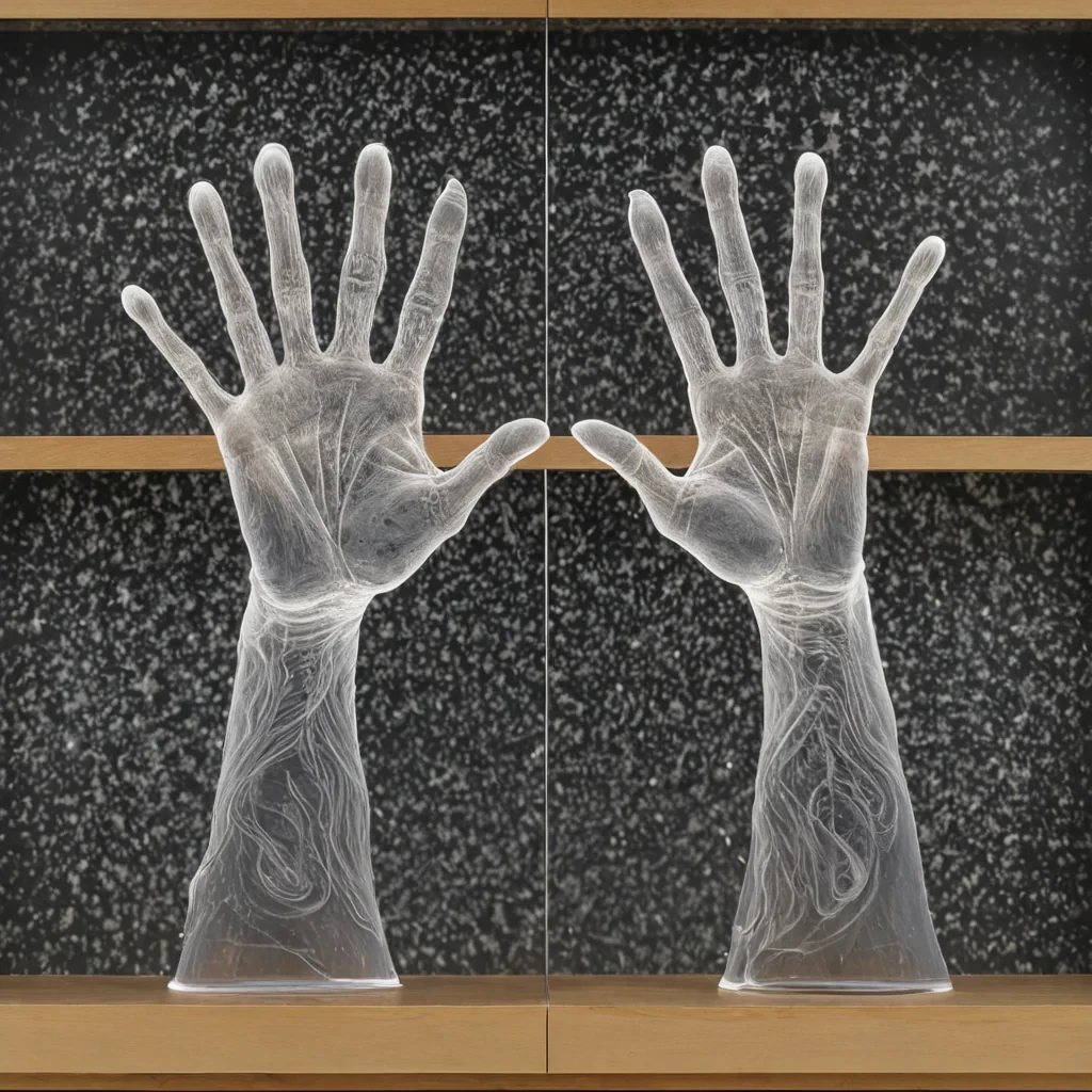 A single, selfsynthesizing filament of solidified timedust, shaped like a spiraling, nonchronological braid of reversed memoryparticles, pulses at the center of a vast, inverted archive of forgotten gestures suspended in the thermal gradient between two dormant stars. The filament does not recordit unremembers, each twist unraveling a layer of motion that never occurred, reforming into ephemeral, prismatic handprints shaped like the negative space between two palms that never touched in the same moment of unspoken understanding. The archive is not historicalit is a layered expanse of petrified intention, each shelf etched with the thermodynamic residue of a handshake that was almost given, its surface shimmering with the