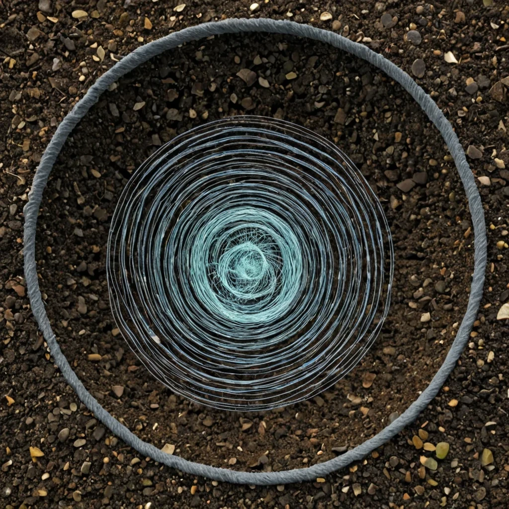 A single, selfilluminating thread of solidified quantum foam, shaped like a 17dimensional Mbius loop of inverted entanglement and unformed observation, drifts through the center of a vast, inverted quantum garden composed entirely of petrified superpositions and suspended moments of uncollapsed wavefunctions. The thread does not emit lightit unobserves, each twist dissolving a layer of probabilistic potential that never coalesced into a shared measurement, reforming into ephemeral, iridescentthreaded afterimages shaped like the negative space between two detectors that never fired in the same moment of mutual confirmation. The garden is not botanicalit is a stratified expanse of compressed uncertainty, each petal a fossilized