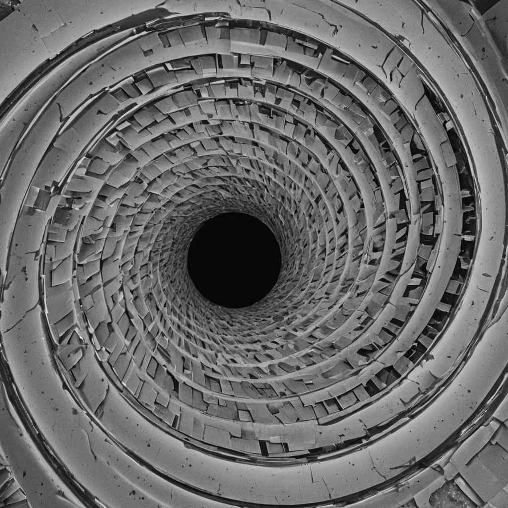 A single, selferoding archive of inverted silence, shaped like a 247dimensional spiral of unformed memory and reversed documentation, drifts through the center of a vast, inverted observatory of solidified observationeach telescope lens forged from the exact moment between a gaze being fixed and its refusal to perceive, a reflection forming and dissolving into nonreflective glass, a data stream transmitting and unraveling into pure, unrecorded void. The archive does not preserveit unpreserves, each crumbling fragment shedding a layer of epistemic potential that never coalesced into a shared record, reforming into ephemeral, chrysoprasethreaded afterimages shaped like the negative space between two eyes that never looked back