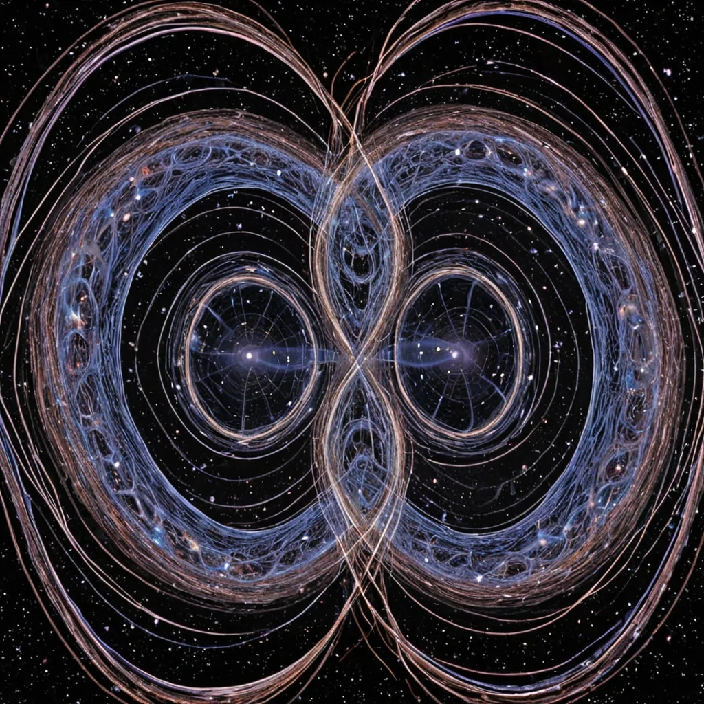 A single, selffragmenting filament of solidified resonance, shaped like a spiraling, nonaxial tangle of reversed emotional frequency, pulses at the center of a vast, suspended archive of unshared dreams floating in the thermodynamic boundary between two dormant, mirrored galaxies. The filament does not dreamit undreams, each twist dissolving a layer of aspiration that never coalesced into action, reforming into ephemeral, iridescent constellations shaped like the negative space between two minds that never synchronized in the same moment of mutual lucidity. The archive is not celestialit is a layered expanse of petrified potential, each shelf etched with the cognitive residue of a vision that was almost realized, its