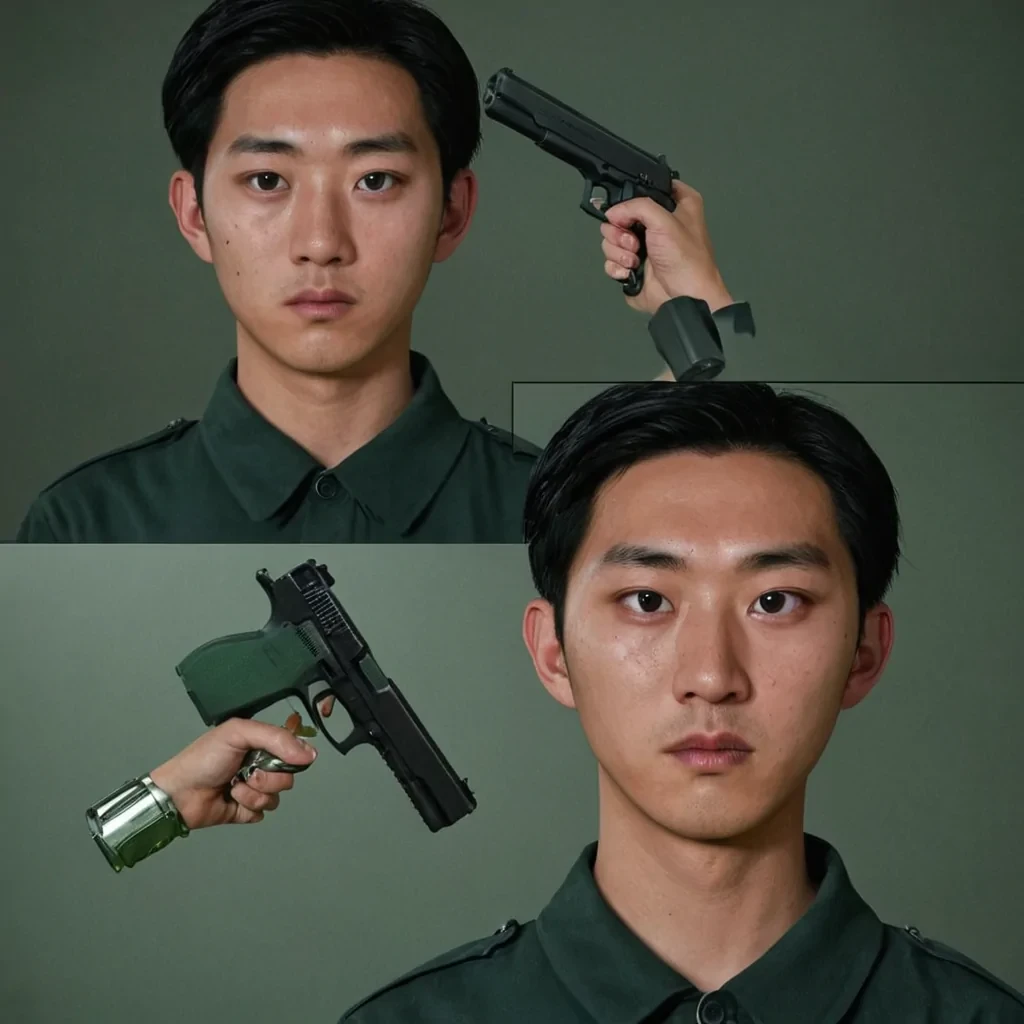 Squid game season 2 last episode when dae ho was carring the ammo make some one from season 1 instead just face swap