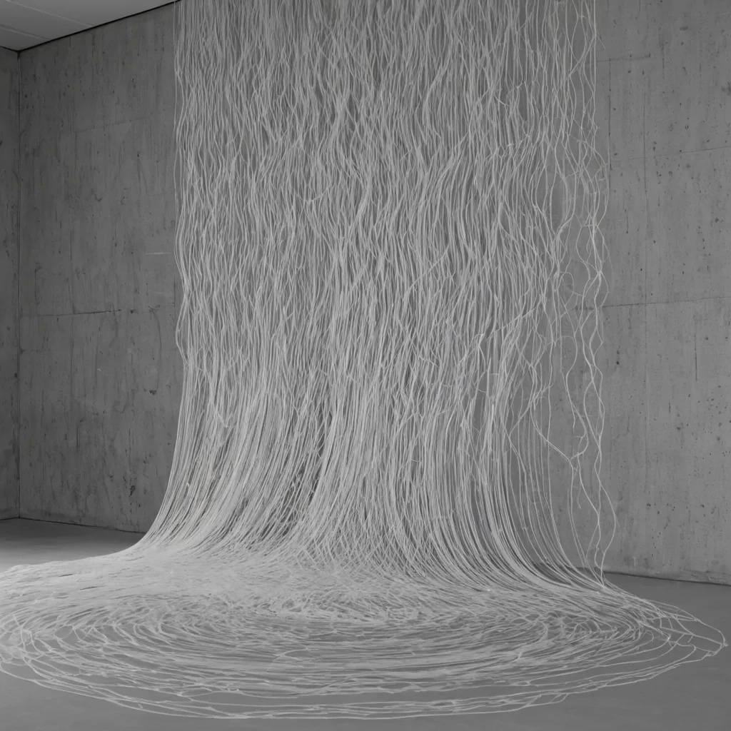 A single, selfrewinding filament of reversed breath pulses through the core of a floating, inverted archive of unspoken apologies, its structure not paper or ink but woven from the thermal afterimage of a thousand unuttered words that never left the lips of a world that never learned to say sorry. The filament does not exhaleit unbreathes, each pulse dissolving a moment of regret into its original stillness, releasing a wave of negative air that fractures the fabric of reconciliation into a drifting mist of pearlgray, geometric breaths, each one etched with the chromatic residue of a name that never trembled through the silence of a room that never held a confession. The archives walls are not solidthey ripple backward like