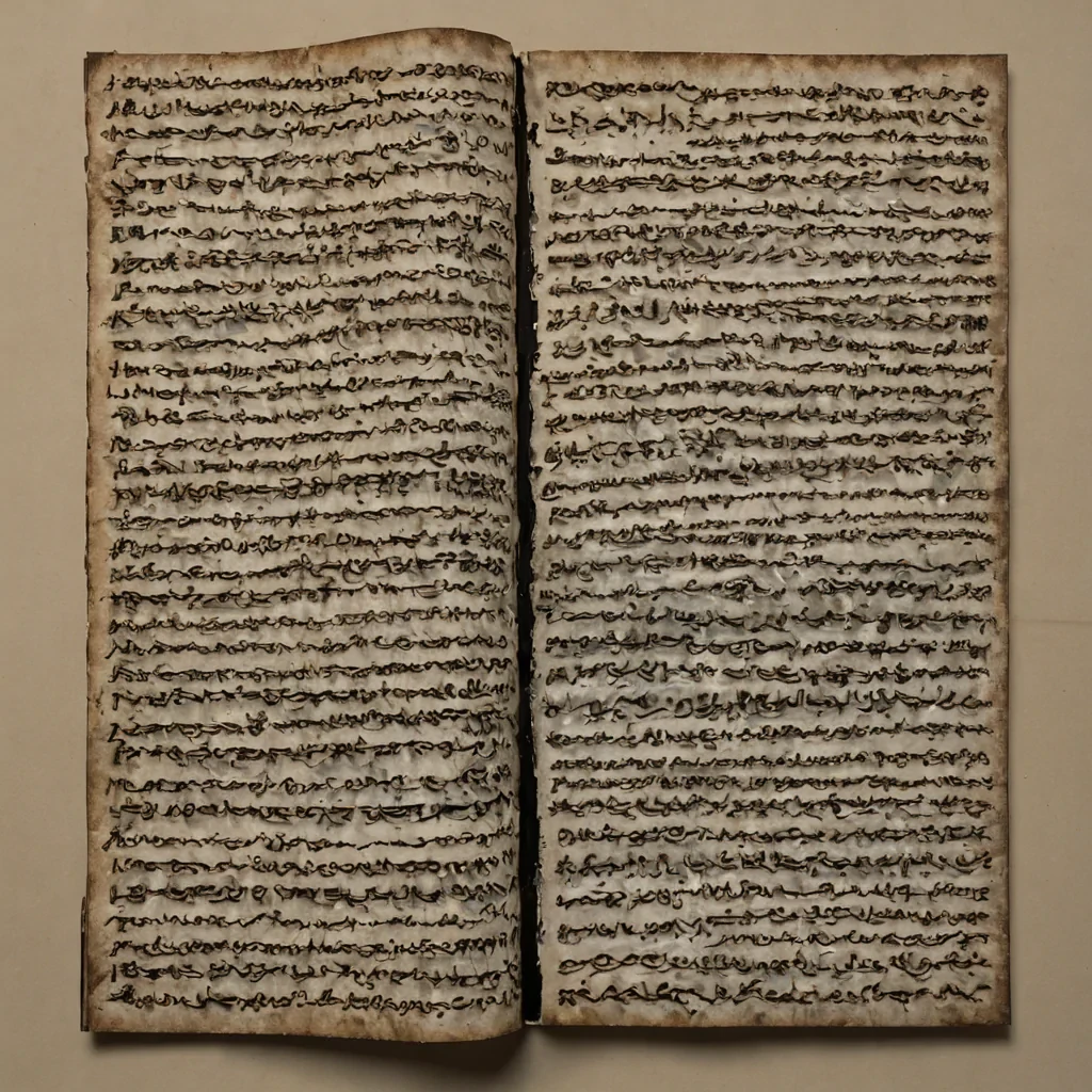 A single, selfresonating filament of liquid shadow, thick as tar and luminous as deepsea bioluminescence, pulses through the center of a vast, still archive composed entirely of folded, unopened letters made from the skin of forgotten languages. The filament does not flowit unfolds, each ripple peeling back a layer of meaning that never existed, revealing a hollow core shaped like the negative space between two voices that never spoke in the same tongue. The archive is not paperit is a layered expanse of solidified silence from a million lost dialects, each shelf etched with the phonetic residue of a word that was almost uttered, its edges vibrating with the faint, thermal afterimage of a breath that