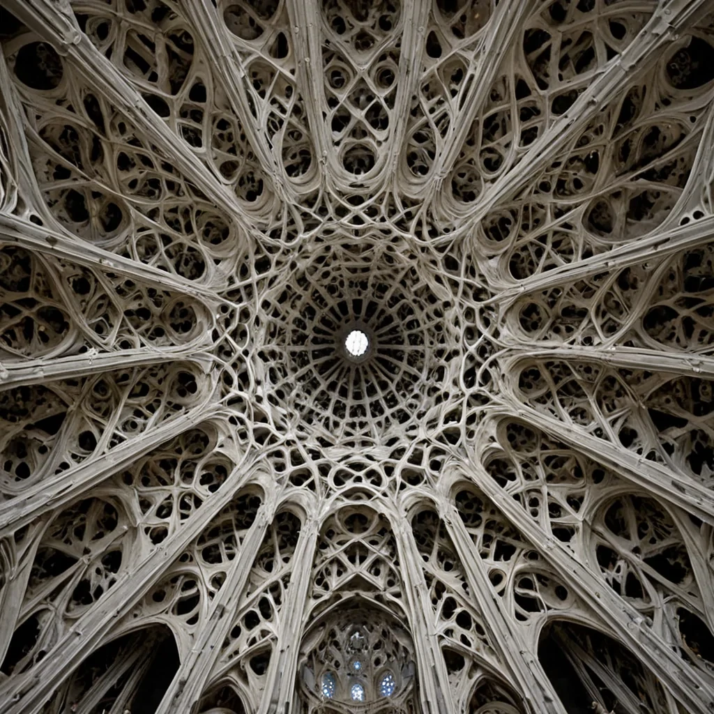 A single, selfreplicating cluster of solidified breathlessness, shaped like a fractalized, nonresonant lattice of reversed lung capacity, pulses at the center of a vast, inverted cathedral forged from the compressed, unexhaled moments of a civilization that communicated through the duration of synchronized, silent holding of breath. The cluster does not expandit unbreathes, each pulse dissolving a layer of oxygen that never coalesced into a shared inhalation, reforming into ephemeral, opalveined afterimages shaped like the negative space between two rib cages that never expanded in unison during the same moment of mutual suspension. The cathedral is not sacredit is a layered expanse of petrified breathh