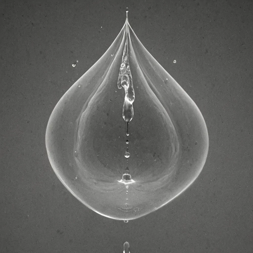 A single, selfoscillating droplet of liquid gravity, shaped like a teardrop of reversed density and unformed weightlessness, hovers at the center of a vast, inverted cathedral built from the solidified breaths of a civilization that communicated through the duration of synchronized, silent exhaling into the same unbreathed silence. The droplet does not fallit unbreathes, each pulse dissolving a layer of atmospheric potential that never coalesced into a shared inhalation, reforming into ephemeral, moonstoneveined afterimages shaped like the negative space between two nostrils that never drew the same air in the same moment of mutual stillness. The cathedral is not sacredit is a stratified expanse