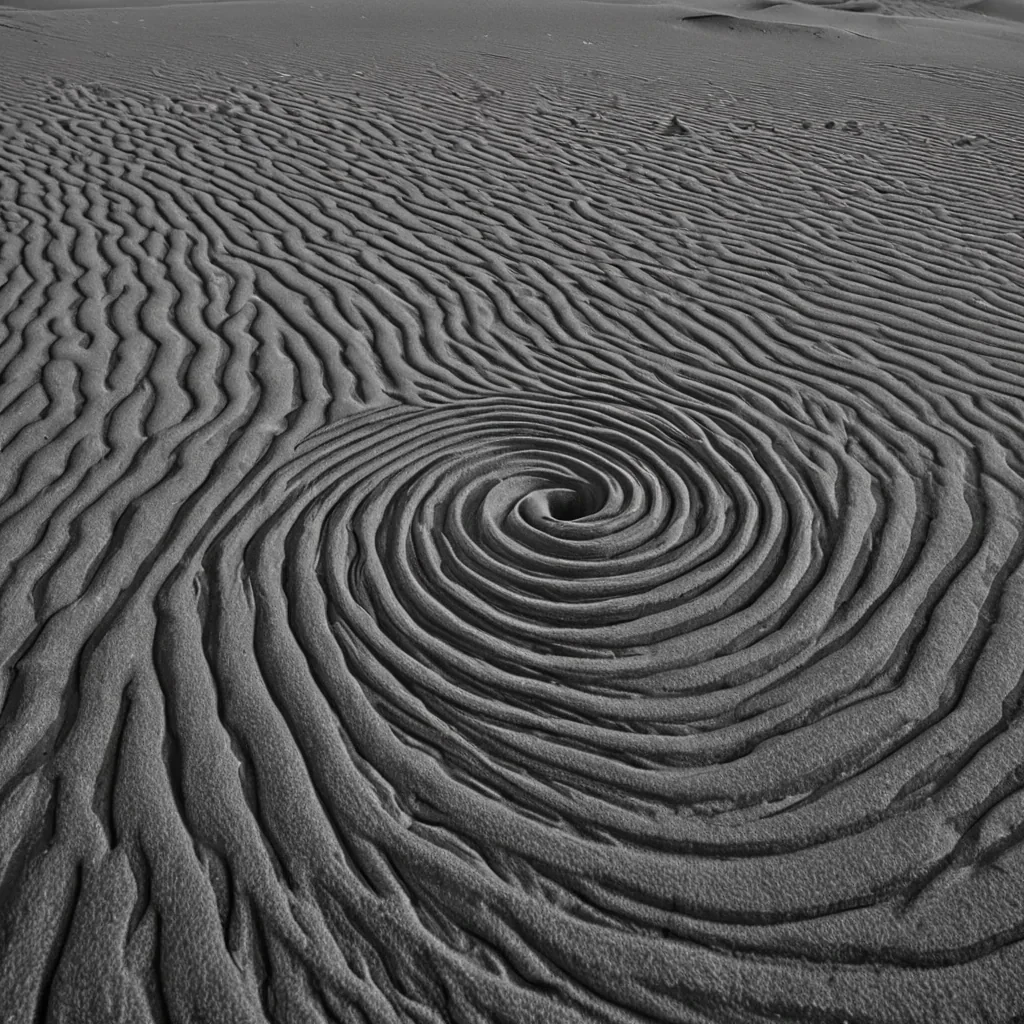 A single, selfreplicating filament of solidified silence, shaped like a spiraling, nonEuclidean lattice of reversed resonance, pulses at the center of a vast, inverted desert suspended in the quantum foam between two collapsing dimensions. The filament does not vibrateit unlistens, each twist dissolving a layer of attention that never coalesced, reforming into ephemeral, monochrome dunes shaped like the negative space between two ears that never caught the same whisper in the same moment of shared stillness. The desert is not aridit is a layered expanse of petrified absence, each grain etched with the thermodynamic residue of a breath that was almost felt, its surface shimmering with the faint after