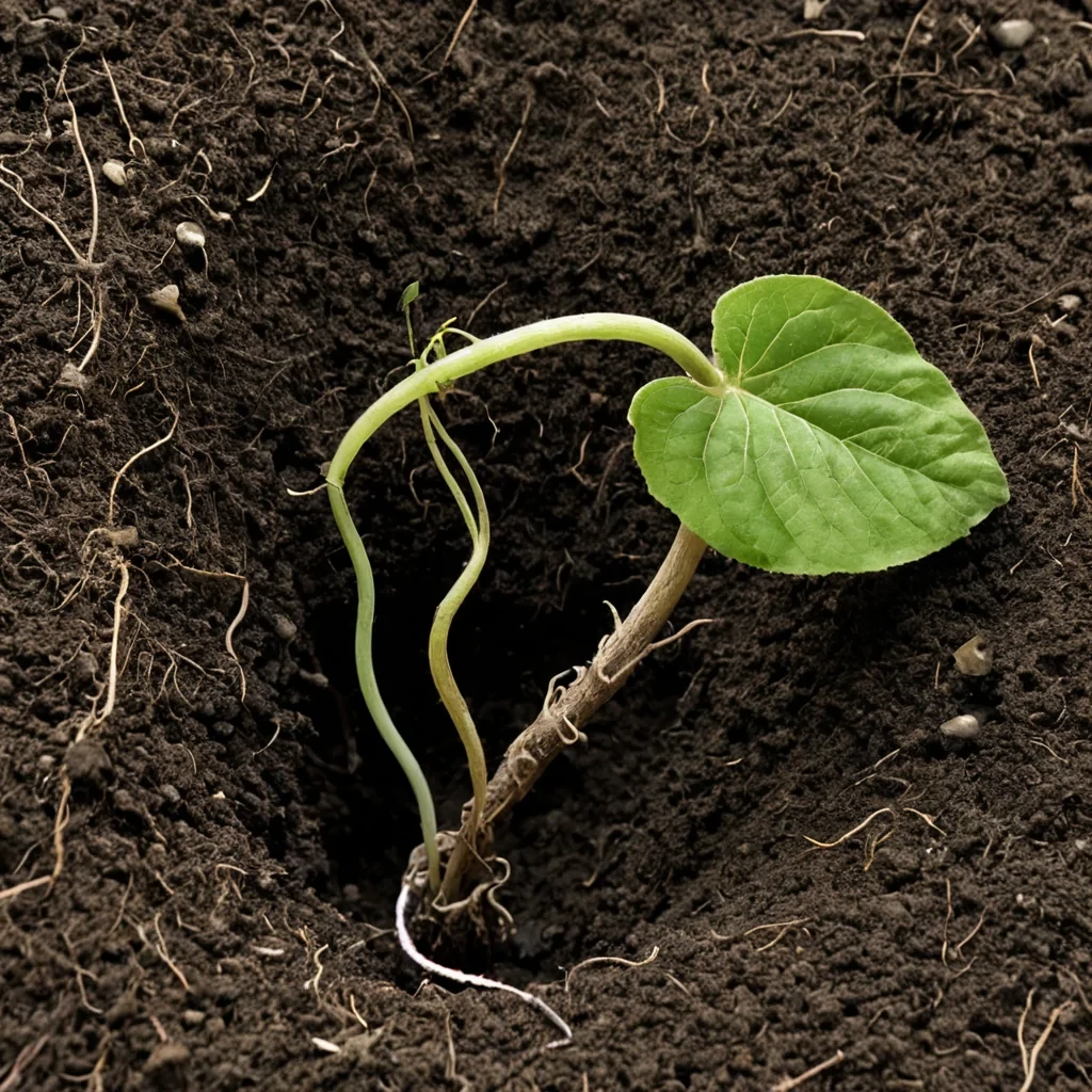 A single, selfsiphoning well of reversed growth, shaped like a 4,097dimensional root system of unformed nourishment and inverted biology, emerges from the center of a vast, inverted garden of solidified decay. Each tendril is forged from the exact moment between a seed cracking open and its refusal to sprout, a leaf unfurling and dissolving into nonphotosynthesis, a sapling reaching for sunlight and collapsing into pure, unmeasured nonvitality. The root system does not sustain lifeit unsustains it, each retracting filament shedding a layer of organic potential that never coalesced into chlorophyll, expansion, or bloom, reforming into ephemeral, mossveined