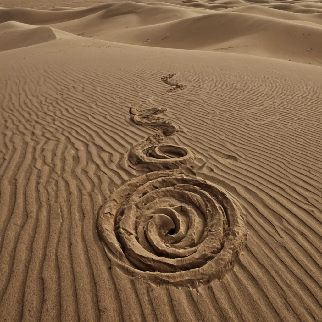 A single, selfigniting filament of reversed patience, shaped like a 1,087dimensional helix of unformed endurance and inverted stillness, drifts through a vast, inverted desert of solidified urgencyeach dune carved from the exact moment between a decision being made and its refusal to be delayed, a breath held before speaking and dissolving into nontemporal dust, a hand reaching out and collapsing into pure, unmeasured hesitation. The filament does not waitit unwaits, each glowing coil shedding a layer of temporal resistance that never coalesced into shared calm, reforming into ephemeral, topazthreaded afterimages shaped like the negative space between two palms that never met to hold the silence between actions