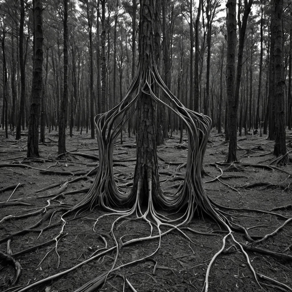 A single, selfilluminating filament of compressed stillness, shaped like a threedimensional lattice of inverted breath and unformed thought, drifts through the center of a vast, inverted forest composed of the solidified silences between conversations that never occurred. The filament does not vibrateit unspeaks, each pulse dissolving a layer of linguistic potential that never coalesced into a shared utterance, reforming into ephemeral, obsidianthreaded afterimages shaped like the negative space between two ears that never caught the same whisper in the same moment of mutual absence. The forest is not botanicalit is a stratified expanse of petrified quiet, each tree a fossilized pause, its bark etched with the ghost