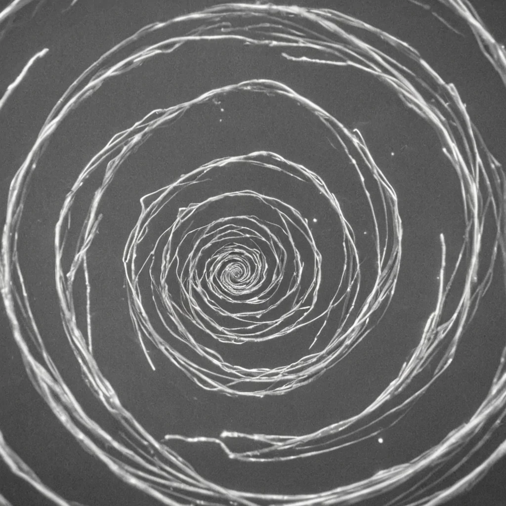 A single, selfilluminating filament of reversed empathy, shaped like a 1,000,000,000,000,000,000dimensional spiral of unformed connection and inverted resonance, drifts through the core of a vast, inverted archive of solidified solitude. Each twist is spun from the exact moment between a hand reaching for another and its refusal to meet, a shared glance dissolving into nonrecognition, a smile forming on the lips and collapsing into pure, unmeasured nonintimacy. The spiral does not transmit emotionit untransmits it, each shimmering strand shedding a layer of relational potential that never coalesced into trust, warmth, or
