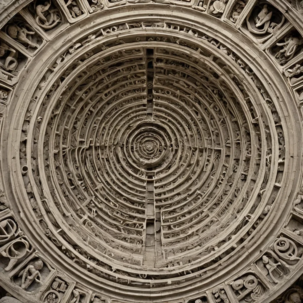 A single, selferoding glyph of solidified breath, shaped like a 9dimensional helix of inverted language and unformed speech, drifts through the center of a vast, inverted cathedral built from the petrified syllables of a civilization that measured existence through the duration of synchronized, silent whispers held just before the first vowel was ever allowed to vibrate in the throat of a child who never spoke. The glyph does not decayit unpronounces, each spiral shedding a layer of phonetic potential that never coalesced into a shared word, reforming into ephemeral, lapislaced afterimages shaped like the negative space between two lips that never parted in the same moment of mutual articulation. The cathedral is not stone