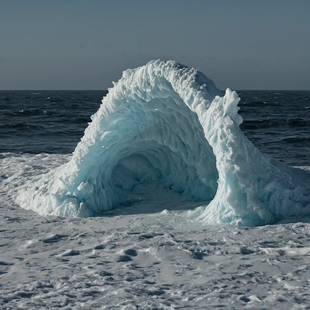 A single, selferoding filament of reversed silence, shaped like a 379dimensional tesseract of unformed stillness and inverted quietude, drifts at the center of a vast, inverted ocean of solidified soundeach wave frozen midcrest at the exact moment between a whisper being exhaled and its refusal to travel through air, a heartbeat echoing and dissolving into nonresonant water, a lullaby sung and unraveling into pure, unperceived absence. The filament does not muffleit unmuffles, each fraying edge shedding a layer of acoustic potential that never coalesced into a shared resonance, reforming into ephemeral, moonstonethreaded afterimages shaped like the negative space between two