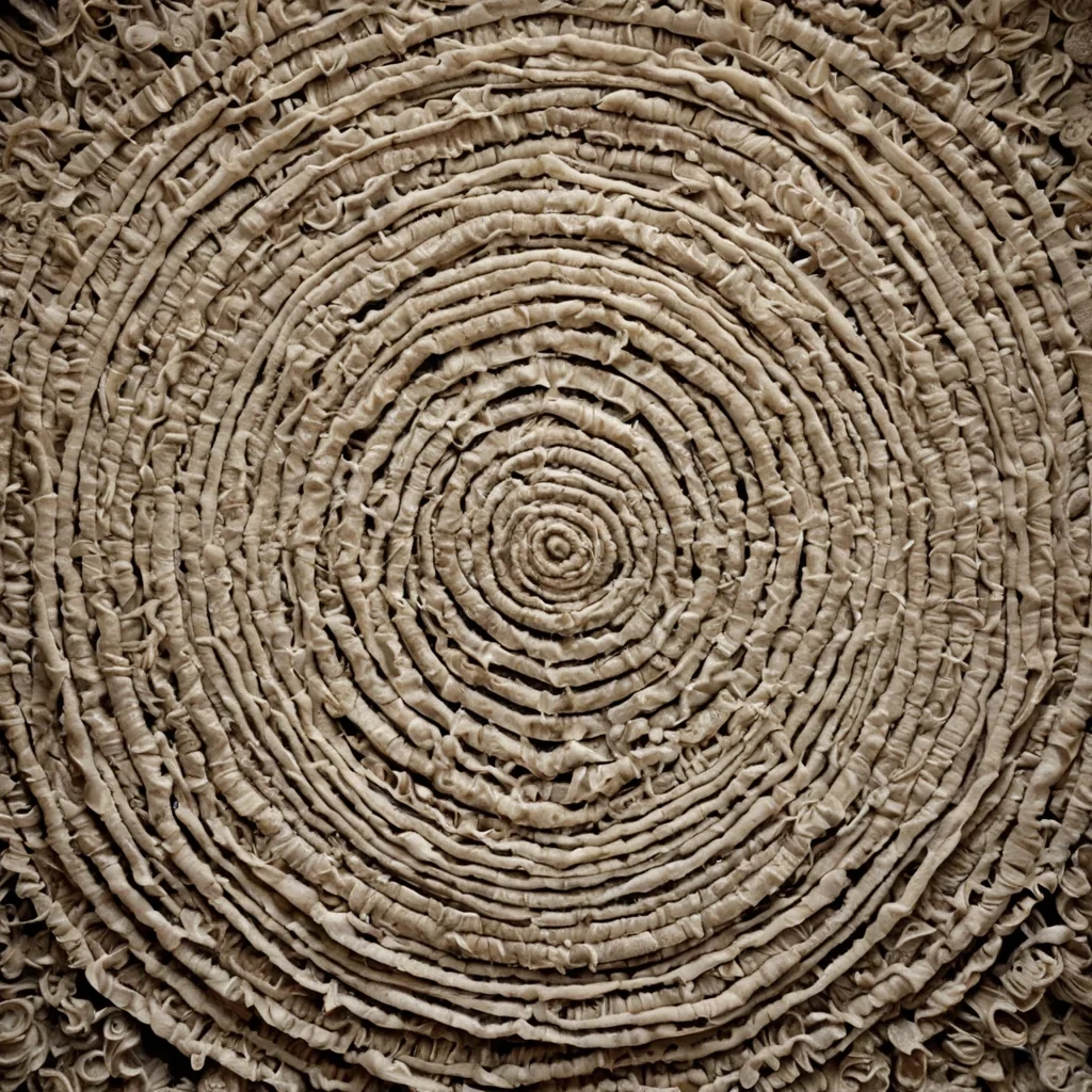 A single, selferoding scroll of reversed memory, shaped like a 4,103dimensional tapestry of unformed recollection and inverted chrononics, unfurls in the center of a vast, inverted archive of solidified forgetting. Each thread is woven from the exact moment between a name being recalled and its refusal to resonate, a photograph fading into nonidentity, a scent triggering no emotion and collapsing into pure, unmeasured nonnostalgia. The tapestry does not preserve the pastit unpreserves it, each unraveling strand shedding a layer of mnemonic potential that never coalesced into continuity, context, or emotional weight, reforming into ephemeral, moonstoneveined dust that drifts