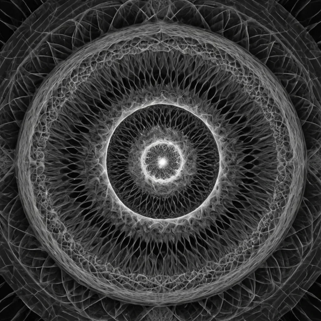 A single, selfunfolding fractal of reversed silence, shaped like a 3,000,000,000,000,000,000,000dimensional lattice of unformed stillness and inverted quiet, pulses through the hollow core of a vast, inverted nebula of solidified sound. Each node is spun from the exact moment between a breath forming in the lungs and its refusal to be exhaled, a word forming on the tongue and dissolving into nonresonance, a heartbeat syncing with the rhythm of a forgotten lullaby and collapsing into pure, unmeasured nonvibration. The lattice does not contain silenceit uncontains it, each shimmering
