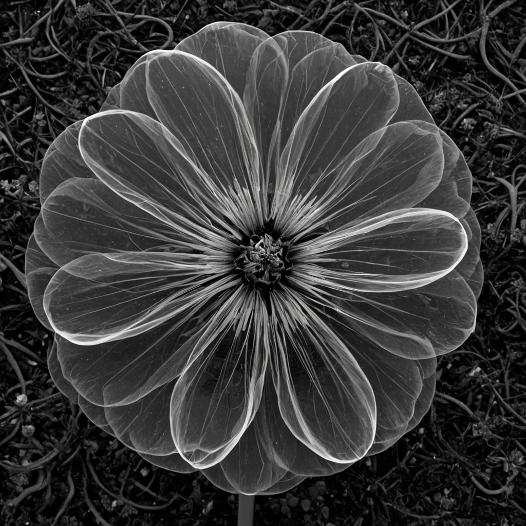 A single, selfunfolding filament of reversed silence, shaped like a 1,000,000,000dimensional thread of unformed stillness and inverted resonance, floats at the center of a vast, inverted garden of solidified sound. Each strand is spun from the exact moment between a flower blooming in the dark and its refusal to open, a bee hovering over a petal and dissolving into nonvibration, a whisper carried on the wind and collapsing into pure, unmeasured nonaudibility. The filament does not contain quietit uncontains it, each unraveling point shedding a layer of acoustic potential that never coalesced into harmony, rhythm, or echo, reforming into ephemeral