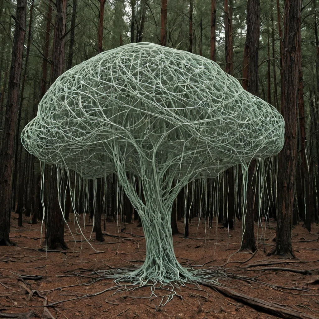 A single, selfrewriting thread of solidified thought, shaped like a 53dimensional lattice of inverted logic and unformed reasoning, pulses at the center of a vast, inverted dataforest composed entirely of petrified algorithms and suspended moments of uncomputed decisions. The thread does not processit unthinks, each node unraveling a layer of cognitive potential that never coalesced into a shared conclusion, reforming into ephemeral, emeraldthreaded afterimages shaped like the negative space between two neurons that never fired in the same moment of mutual insight. The forest is not digitalit is a stratified expanse of compressed abstraction, each tree a fossilized hypothesis held just before the first variable was ever assigned a value in