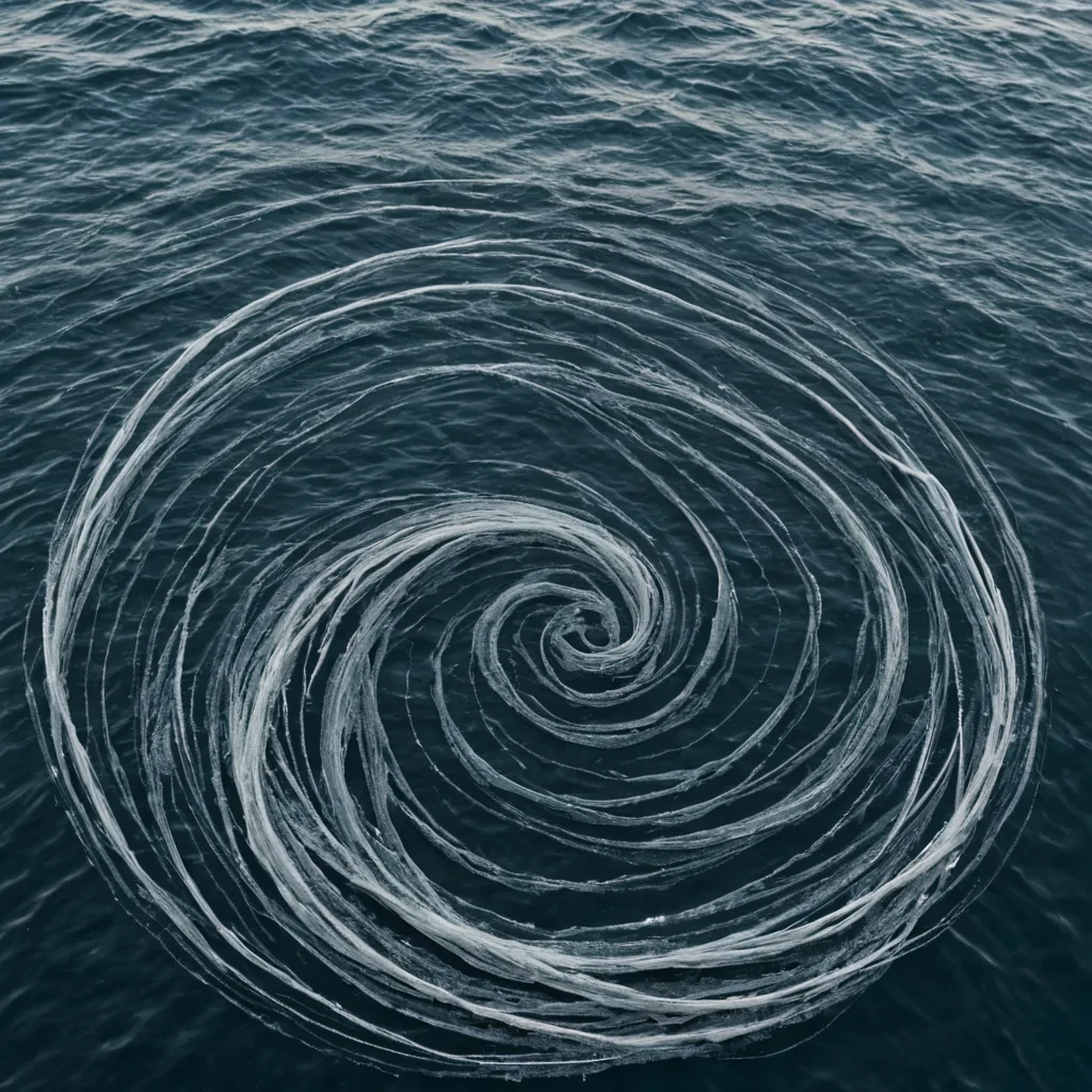A single, selfoscillating filament of solidified stardust, shaped like a threedimensional helix of reversed time and unformed memory, drifts through the center of a vast, inverted ocean composed of the compressed, unswum currents of a civilization that communicated through the duration of synchronized, silent swimming in the same unswum tide. The filament does not flowit unswims, each rotation dissolving a layer of motion that never coalesced into a shared rhythm, reforming into ephemeral, sapphirethreaded afterimages shaped like the negative space between two limbs that never moved in unison during the same moment of mutual stillness. The ocean is not aquaticit is a stratified expanse of petr
