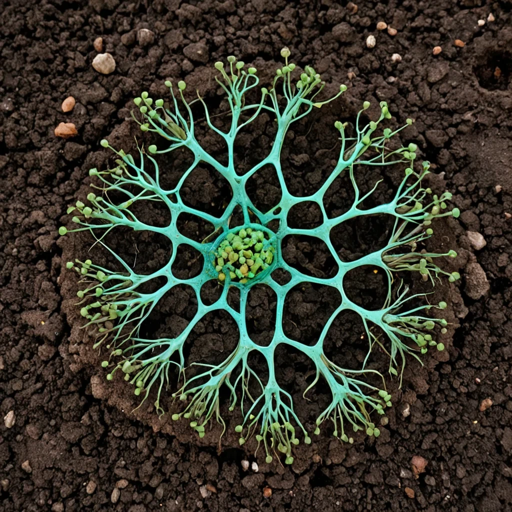 A single, selfrewriting cluster of bioluminescent pollen, shaped like a 14dimensional lattice of inverted growth and unformed decay, drifts through the center of a vast, inverted garden composed of the petrified roots of a civilization that measured life through the duration of synchronized, silent germinations held just before the first seed was ever allowed to crack open. The cluster does not bloomit ungerminates, each node shedding a layer of vegetal potential that never coalesced into a shared sprout, reforming into ephemeral, emeraldthreaded afterimages shaped like the negative space between two hands that never cupped the same soil in the same moment of mutual emergence. The garden is not organicit
