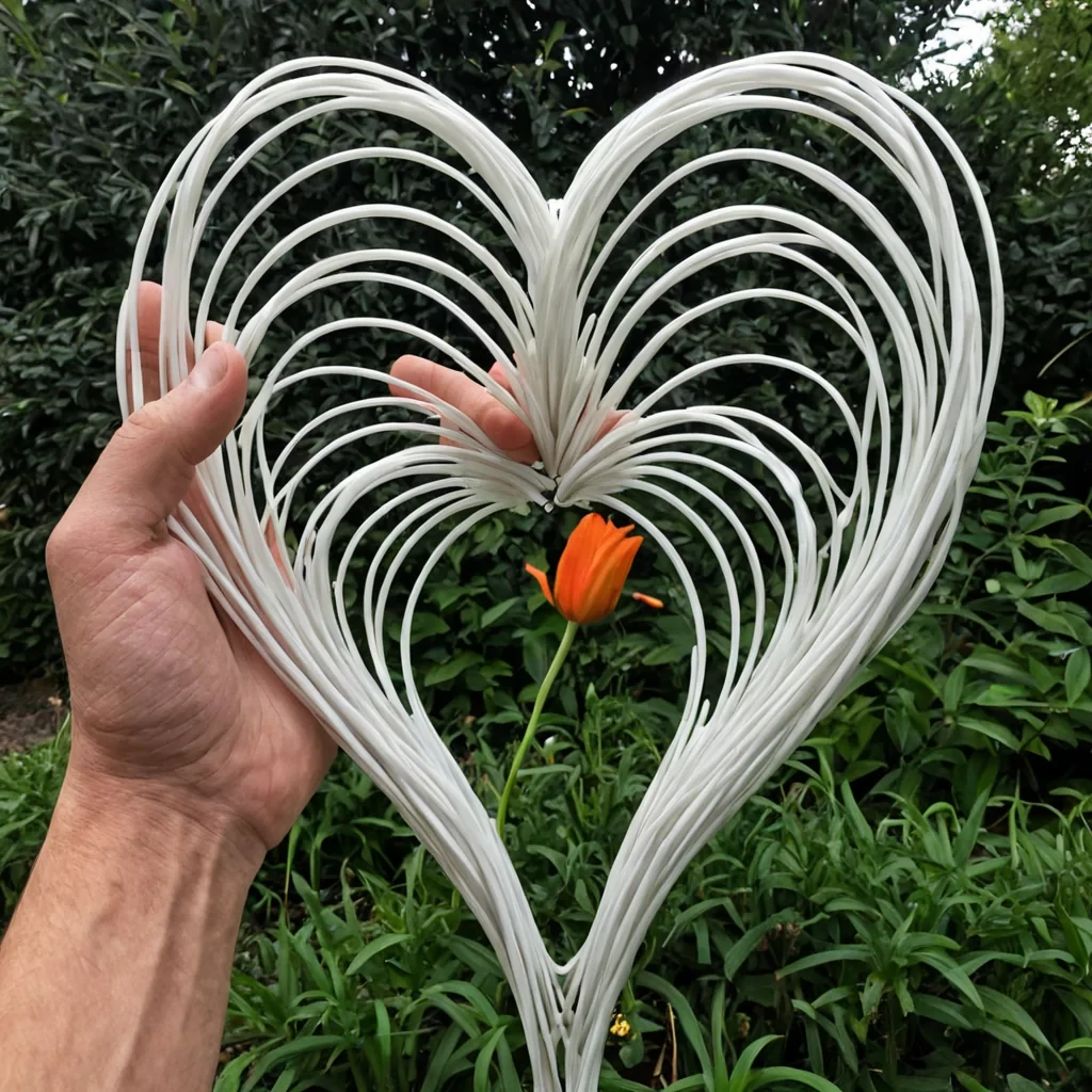 A single, selfoscillating filament of reversed empathy, shaped like a 193dimensional helix of unformed connection and inverted resonance, pulses at the center of a vast, inverted garden of solidified solitudeeach petal forged from the exact moment between a hand reaching out and its refusal to be met, a word forming on the tongue and dissolving into unspoken air, a gaze meeting another and collapsing into nonreflective silence. The filament does not connectit unconnects, each trembling coil shedding a layer of relational potential that never coalesced into a shared understanding, reforming into ephemeral, lapislazulithreaded afterimages shaped like the negative space between two hearts that never beat in sync