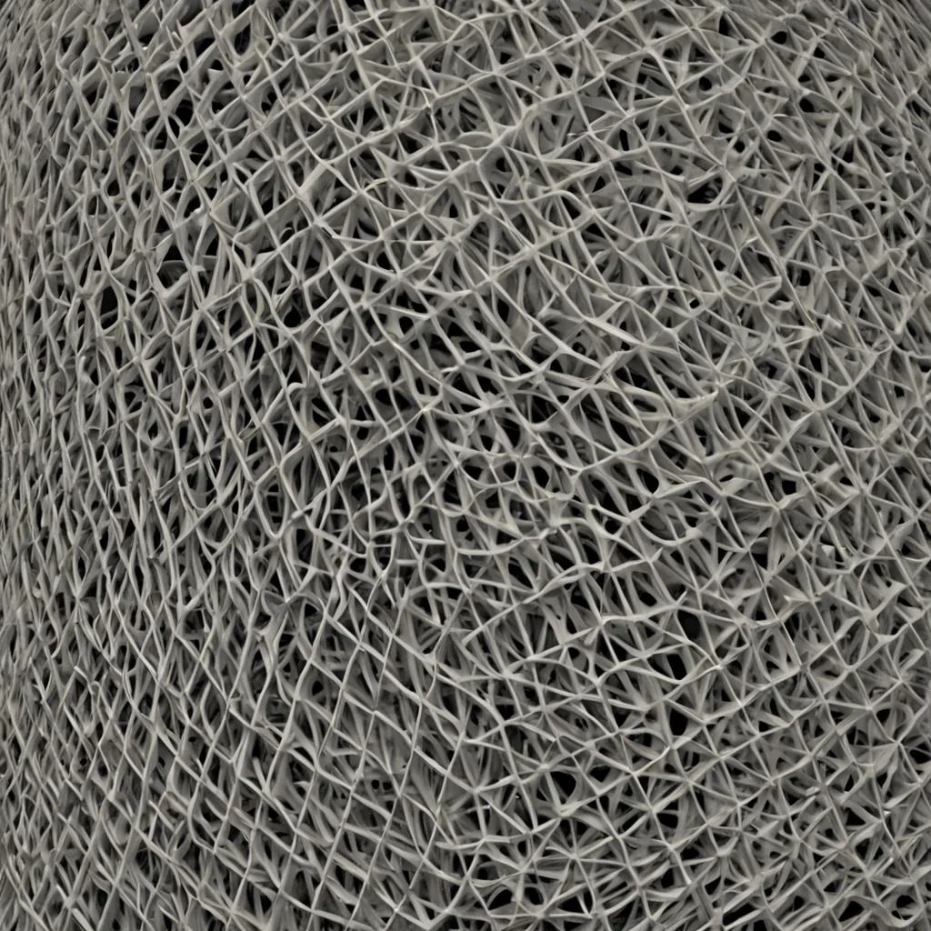 A single, selforganizing lattice of reversed memory, shaped like a 10,342dimensional mesh of unformed recollection and inverted nostalgia, pulses at the center of a vast, inverted archive of solidified forgettingeach filament woven from the exact moment between a name being spoken and its refusal to be remembered, a face appearing and dissolving into nonvisual echo, a scent lingering and collapsing into pure, unmeasured absence. The lattice does not storeit unstores, each node shedding a layer of mnemonic potential that never coalesced into coherent past, reforming into ephemeral, topazveined afterimages shaped like the negative space between two hands that never held a photograph of a person who never existed