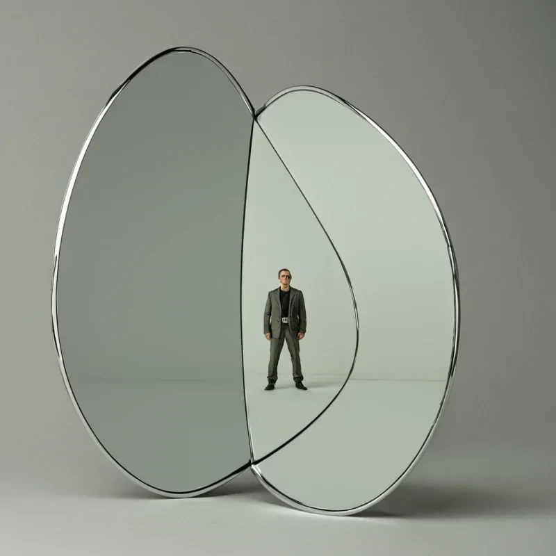 A single, selfreflecting mirror of reversed identity, shaped like a 1,000,000,000,000,000,000,000,000,000,000,000,000,000,000,000,000,000,000,000,000,000,000,000,000,000,000,000,000,000,000,000,000,000,