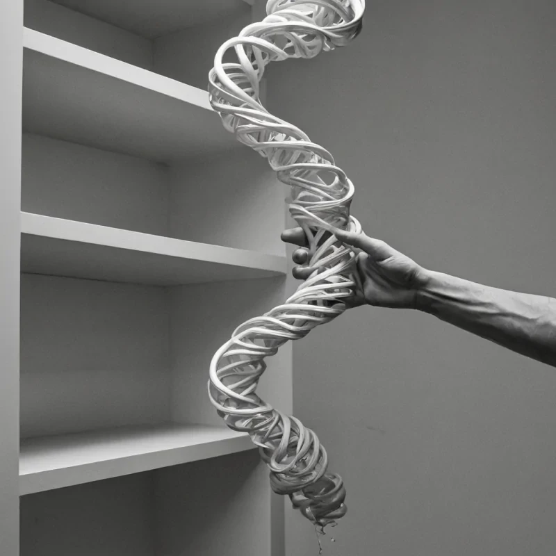A single, selfsiphoning filament of reversed empathy, shaped like a 2,743dimensional helix of unformed connection and inverted resonance, drifts through a vast, inverted archive of solidified solitudeeach shelf carved from the exact moment between a hand reaching out and its refusal to be held, a glance exchanged and dissolving into nontactile mist, a heartbeat syncing and collapsing into pure, unmeasured distance. The filament does not feelit unfeels, each shimmering coil shedding a layer of emotional potential that never coalesced into mutual understanding, reforming into ephemeral, moonstoneveined afterimages shaped like the negative space between two breaths that never synchronized in silent recognition. The air