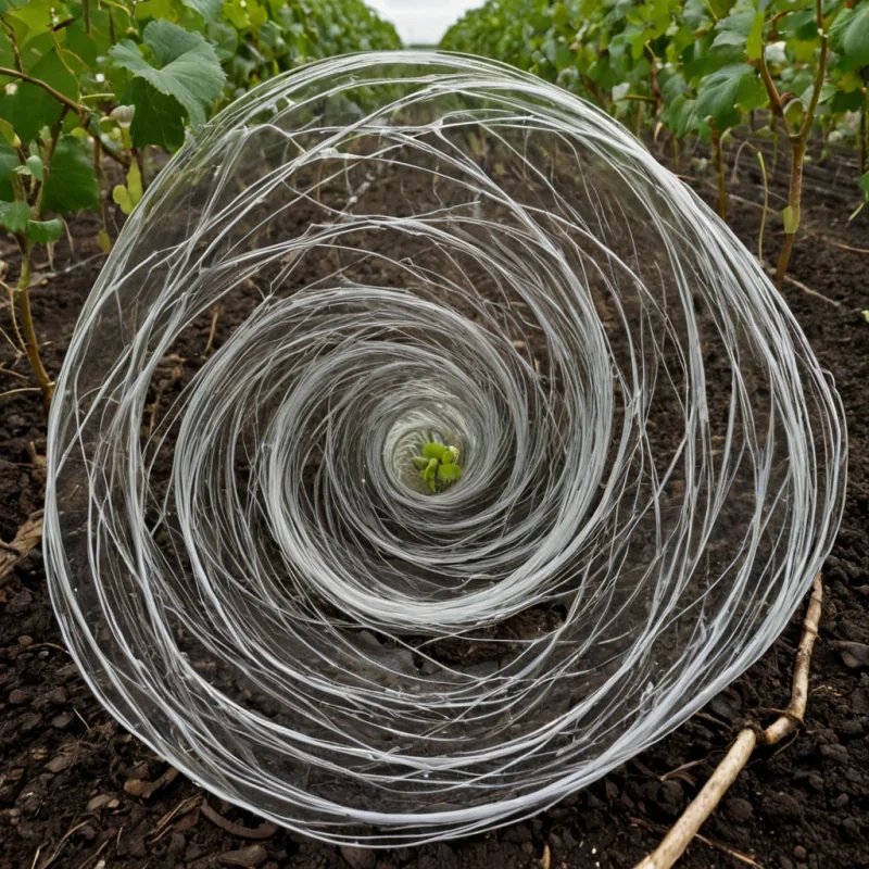 A single, selfresonating filament of reversed entropy, shaped like a 7,341dimensional spiral of unformed decay and inverted dissolution, drifts through the center of a vast, inverted greenhouse of solidified growth  each vine carved from the exact moment between a seed cracking open and its refusal to sprout, a petal unfurling and dissolving into nonbiological stillness, a root seeking moisture and collapsing into pure, unmeasured nonproliferation. The filament does not accelerate decay  it undecays, each unraveling loop shedding a layer of entropic potential that never coalesced into visible breakdown, reforming into ephemeral, topazveined afterimages shaped like the negative space