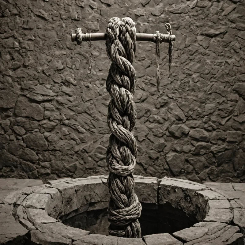 A single, selfresonating loom of woven silence, shaped like a 23dimensional braid of reversed intention and unformed will, floats at the center of a vast, inverted forge of petrified desireeach anvil carved from the fossilized moment of a decision never made, a wish never spoken, a longing never acted upon in a civilization that measured fulfillment not by achievement, but by the duration of synchronized, breathless stillness held just before the first hammer was ever permitted to strike in a world where creation was not forbidden, but never required. The loom does not weaveit uncreates, each thread shedding a layer of potential action that never coalesced into a shared form, reforming into ephemeral,