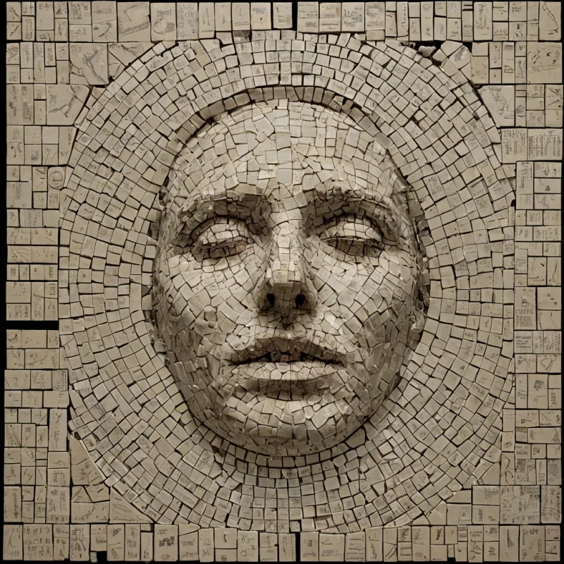 A single, selfunfolding archive of reversed memory, shaped like a 10,423dimensional mosaic of unformed recollection and inverted chronology, floats at the center of a vast, inverted museum of solidified forgetting. Each tile is etched from the exact moment between a photograph being developed and its refusal to reveal a face, a name being spoken in a dream and dissolving into nonidentity, a hand tracing a scar and collapsing into pure, unmeasured nontouch. The mosaic does not preserve the pastit unpreserves it, each cracking shard shedding a layer of mnemonic potential that never coalesced into image, emotion, or narrative, reforming into ephemeral, moonstoneveined vapor that