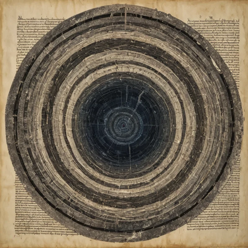 A single, selfsilencing loom of woven twilight, shaped like a 5dimensional helix of inverted memory and unformed narrative, hangs suspended in the center of a vast, inverted archive of unrecorded storieseach scroll spun from the solidified breath of a civilization that measured truth not by facts, but by the duration of synchronized, breathless hesitations held just before the first sentence was ever allowed to form in a world where language was never permitted to echo. The loom does not weaveit unwrites, each thread shedding a layer of linguistic potential that never coalesced into a shared tale, reforming into ephemeral, moonstoneveined afterimages shaped like the negative space between two lips that never parted to