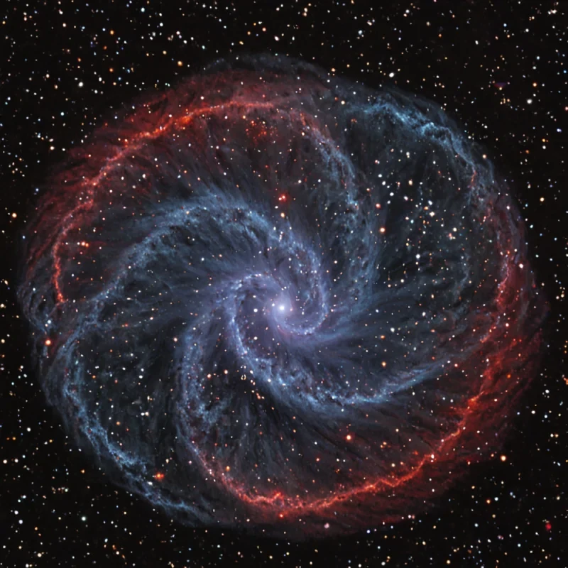 A single, selfilluminating filament of solidified stardust, shaped like a spiraling, nongeometric cascade of reversed galactic rotation, pulses at the center of a vast, suspended nebula composed entirely of the compressed, unobserved constellations of a civilization that communicated through the duration of synchronized, silent gazing at the same uncharted star. The filament does not shineit unglows, each twist dissolving a layer of light that never coalesced into a visible spectrum, reforming into ephemeral, indigohued afterimages shaped like the negative space between two retinas that never focused on the same point of cosmic wonder. The nebula is not celestialit is a layered expanse of