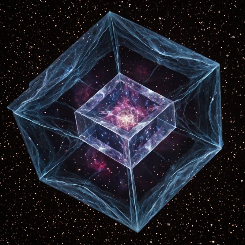A single, selfunfolding nebula of crystallized silence, shaped like a 19dimensional hypercube of inverted gravity and unformed weightlessness, floats at the center of a vast, inverted void composed of the petrified dreams of a civilization that measured existence not by presence, but by the duration of synchronized, silent breaths held just before the first thought was ever allowed to form in a mind that never woke. The nebula does not expandit undreams, each facet shedding a layer of ontological potential that never coalesced into a shared consciousness, reforming into ephemeral, sapphirethreaded afterimages shaped like the negative space between two minds that never aligned in the same moment of mutual stillness.