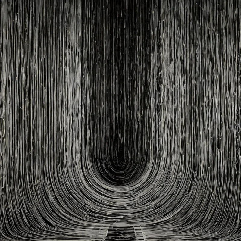 A single, selfsynthesizing loom of reversed language, shaped like a 19,782dimensional tapestry of unformed syntax and inverted semiotics, weaves at the center of a vast, inverted archive of solidified silence  each thread spun from the exact moment between a word forming in the mind and its refusal to be articulated, a sentence beginning in thought and dissolving into nongrammatical stillness, a name whispered in the dark and collapsing into pure, unmeasured nonidentity. The loom does not construct meaning  it unconstructs it, each pulsating filament shedding a layer of linguistic potential that never coalesced into coherent expression, reforming into ephemeral, silverve