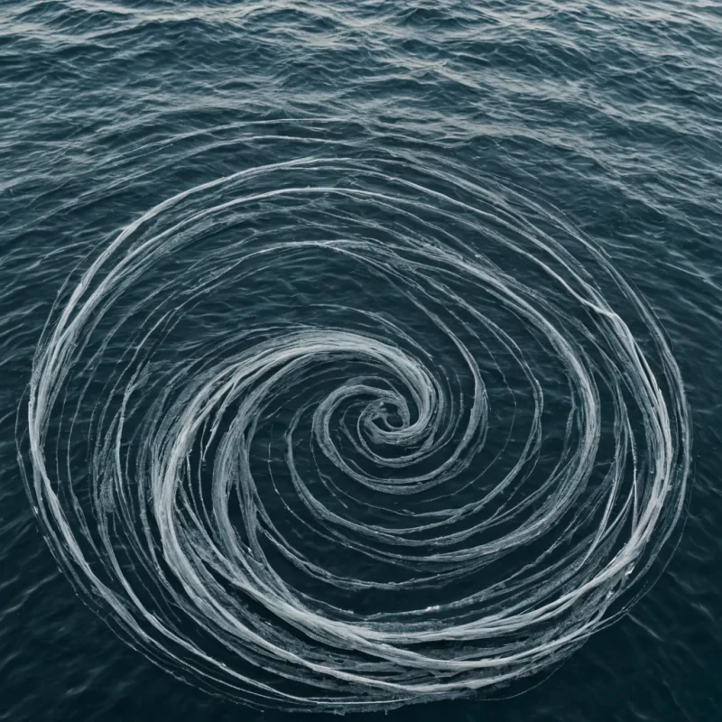 A single, selfoscillating filament of solidified stardust, shaped like a threedimensional helix of reversed time and unformed memory, drifts through the center of a vast, inverted ocean composed of the compressed, unswum currents of a civilization that communicated through the duration of synchronized, silent swimming in the same unswum tide. The filament does not flowit unswims, each rotation dissolving a layer of motion that never coalesced into a shared rhythm, reforming into ephemeral, sapphirethreaded afterimages shaped like the negative space between two limbs that never moved in unison during the same moment of mutual stillness. The ocean is not aquaticit is a stratified expanse of petr