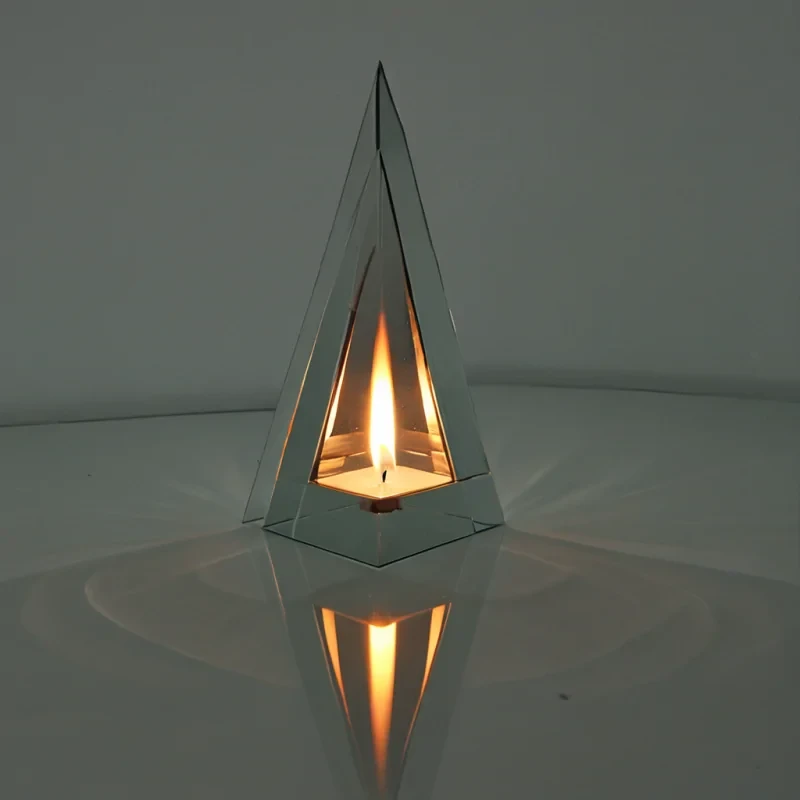 A single, selfreflecting shard of reversed light, shaped like a 9,107dimensional prism of unformed illumination and inverted radiance, hovers at the center of a vast, inverted mirror chamber of solidified shadow  each pane etched from the exact moment between a candle flickering to life and its refusal to emit warmth, a sunrise cresting the horizon and dissolving into nonluminous void, a glance catching reflection and collapsing into pure, unmeasured nonvisibility. The shard does not cast a glow  it uncasts it, each refracting facet shedding a layer of photonic potential that never coalesced into perceived brightness, reforming into ephemeral, topazveined static that drifts