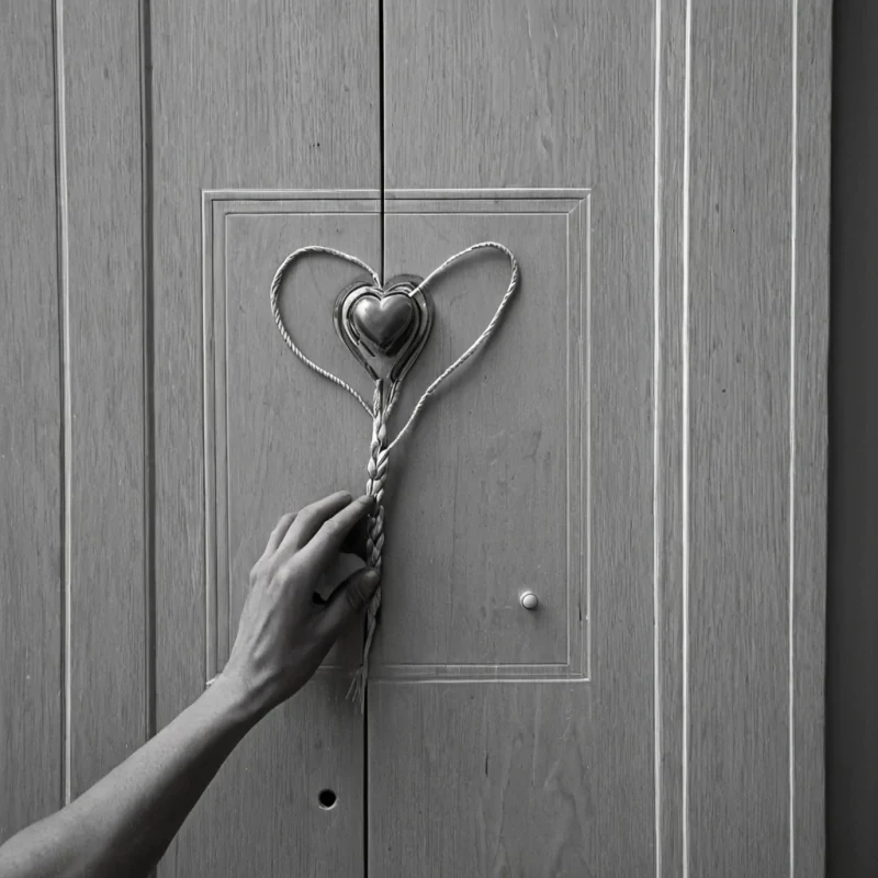 A single, selfilluminating thread of reversed time, shaped like a 14,307dimensional braid of unformed chrononics and inverted causality, pulses at the center of a vast, inverted cathedral of solidified anticipation. Each strand is spun from the exact moment between a door closing and its refusal to lock, a hand reaching for a light switch and dissolving into nonactivation, a heartbeat syncing with a distant bell and collapsing into pure, unmeasured nonarrival. The braid does not weave the futureit unweaves it, each fraying twist shedding a layer of temporal potential that never coalesced into consequence, narrative, or decision, reforming into ephemeral, amethyst