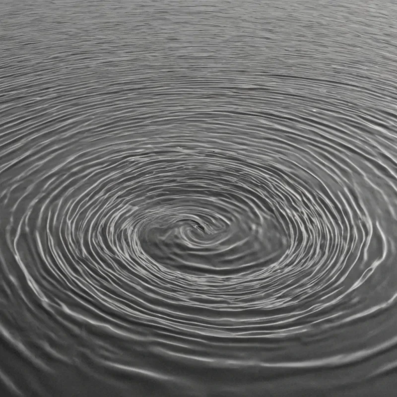 A single, selfsilencing wave of inverted empathy, shaped like a slowmotion ripple of liquid compassion, flows across the surface of a vast, still lake made entirely of solidified, unspoken apologies from a civilization that communicated through the weight of unshared tears. The wave does not spreadit unfeels, each crest dissolving a layer of emotional resonance that never occurred, reforming into ephemeral, translucent ripples shaped like the negative space between two hands that never touched in the same breath of vulnerability. The lake is not waterit is a layered expanse of petrified sorrow, each ripple etched with the hydrodynamic residue of a confession that was almost whispered into the void, its surface trembling with the faint, subson