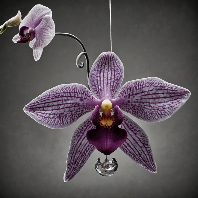 A single, selfresonating filament of solidified silence pulses through the core of a floating, inverted clockwork orchid suspended in the stratosphere of a neutron star, its structure not metal or petal but woven from the thermal afterimage of a thousand unspoken goodbyes that never left the lips of the departed. The filament does not combustit unremembers, each flicker unraveling a farewell into its original stillness, releasing a wave of negative entropy that dissolves the fabric of time into a mist of obsidian, crystalline echoes, each one etched with the chromatic residue of a hand that never reached. The orchids stamen are not organicthey are fossilized moments of hesitation, each one a