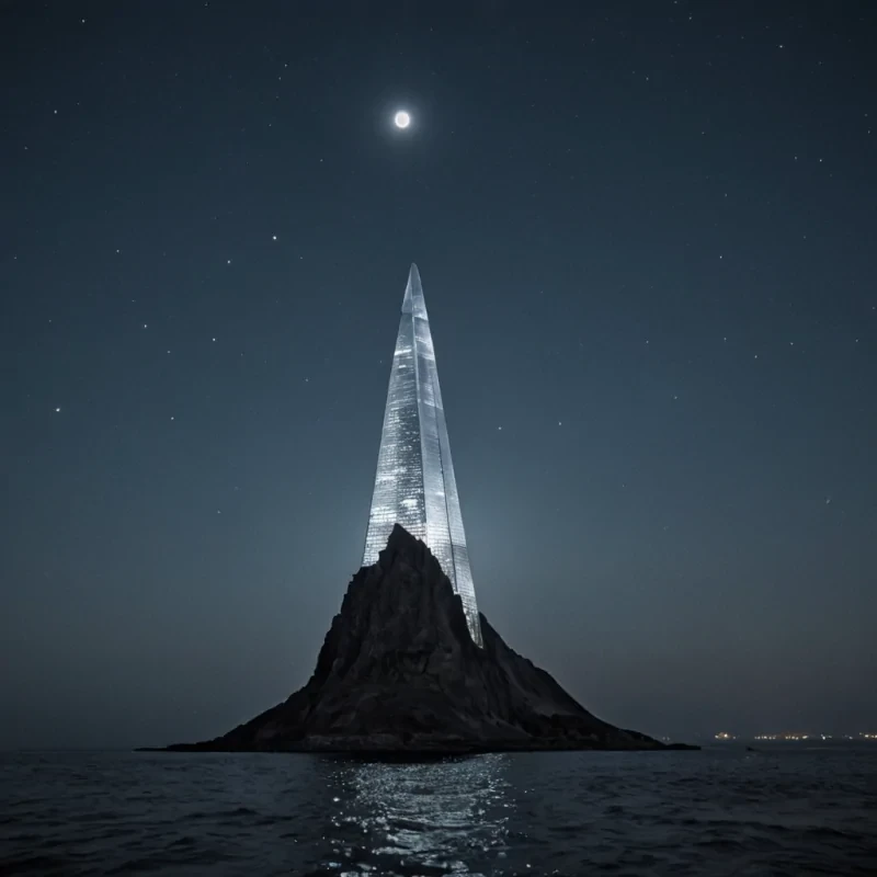 A single, selfilluminating shard of compressed moonlight, shaped like a crystalline spiral of reversed lunar tides, floats at the center of a vast, inverted sky made of compressed, unobserved moments of first breath from a civilization that communicated through the duration of synchronized, silent exhalation into the void. The shard does not glowit unbreathes, each pulse dissolving a layer of presence that never coalesced into a shared inhale, reforming into ephemeral, silverveined afterimages shaped like the negative space between two lungs that never filled with the same air in the same moment of mutual stillness. The sky is not atmosphericit is a layered expanse of petrified breath, each