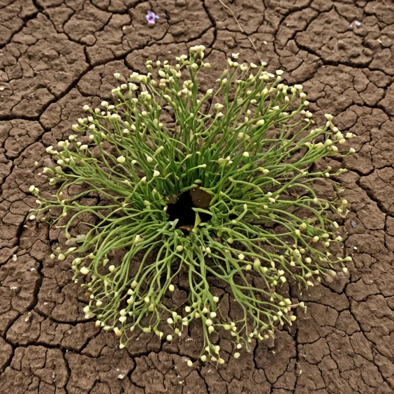 A single, selfsynthesizing garden of reversed growth, shaped like a 9,412dimensional thicket of unformed life and inverted biogenesis, blooms in the center of a vast, inverted desert of solidified sterilityeach petal forged from the exact moment between a seed cracking open and its refusal to sprout, a root descending into soil and dissolving into nonabsorption, a breeze brushing a leaf and collapsing into pure, unmeasured nonphotosynthesis. The garden does not nurture lifeit unnurtures it, each pulsing bloom shedding a layer of vegetal potential that never coalesced into chlorophyll or respiration, reforming into ephemeral, jadeveined pollen that drift