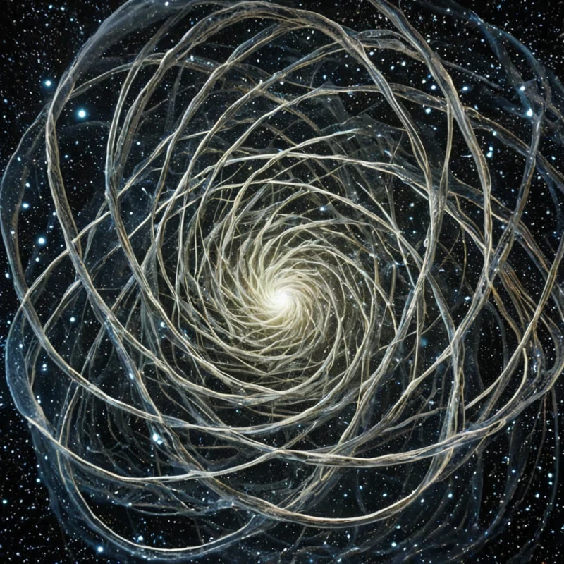 A single, selfsynthesizing filament of crystallized silence, shaped like a spiraling, nonreflective helix of suspended breaths, pulses at the center of a vast, inverted biosphere where the air is not gas, but solidified, unbreathed dreams from a civilization that communicated through the resonance of unformed thoughts. The filament does not vibrateit unthinks, each twist dissolving a layer of cognition that never coalesced, reforming into ephemeral, bioluminescent constellations shaped like the negative space between two minds that never aligned in the same moment of insight. The biosphere is not aliveit is a layered expanse of petrified potential, each stratum etched with