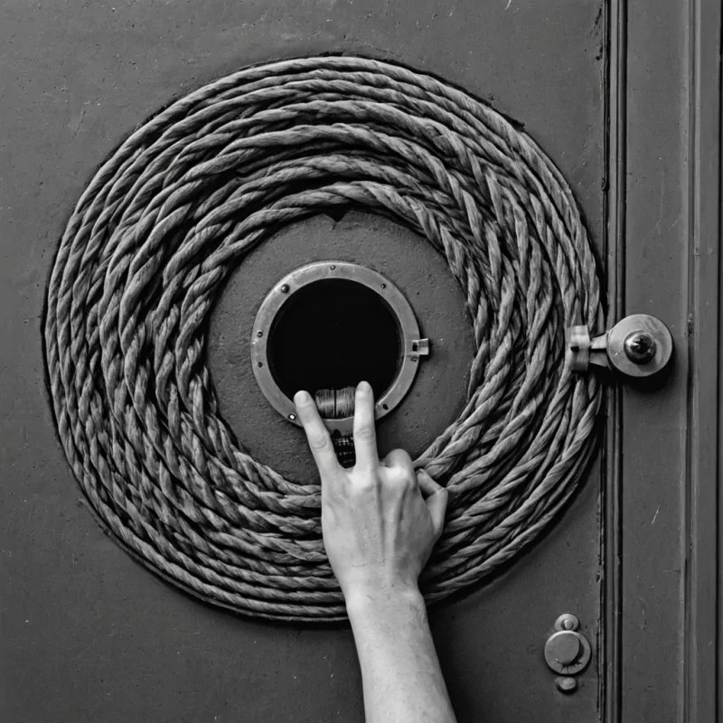 A single, selfentangling filament of reversed patience, shaped like a 23,719dimensional braid of unformed endurance and inverted time, coils at the center of a vast, inverted clocktower of solidified impatience. Each twist is spun from the exact moment between a hand reaching for a door handle and its refusal to turn, a letter being written and dissolving into nonink, a heartbeat syncing with a distant train and collapsing into pure, unmeasured nonarrival. The braid does not measure timeit unmeasures it, each unraveling strand shedding a layer of temporal tolerance that never coalesced into calm, anticipation, or quiet resolve, reforming into ephemeral, lapisl
