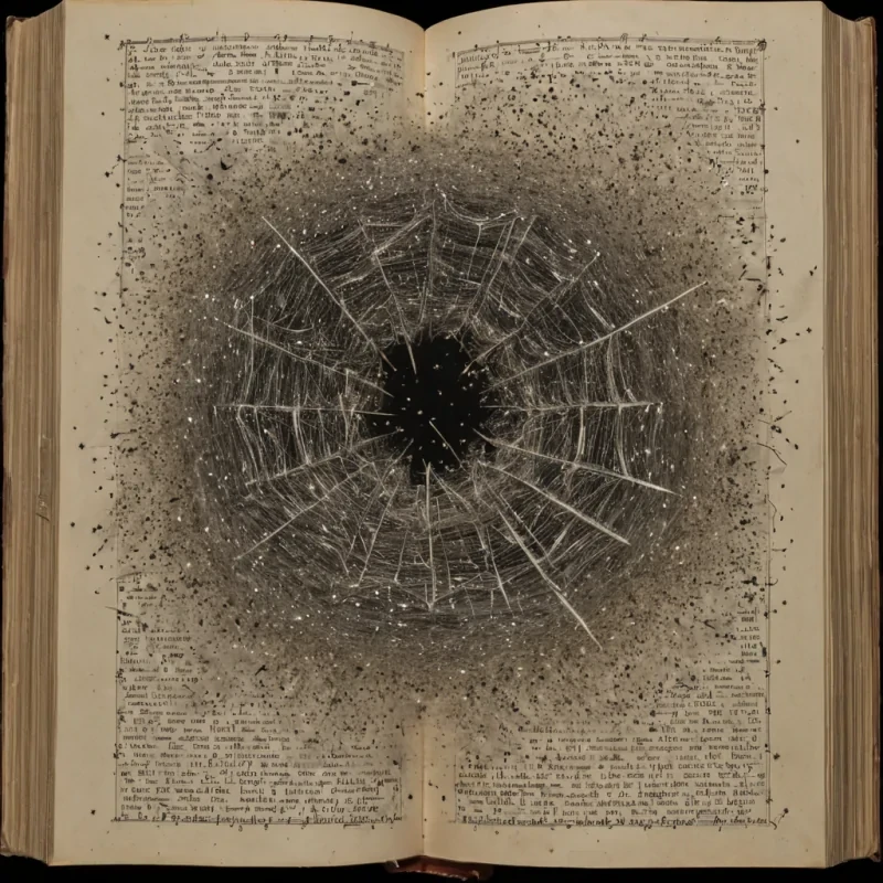 A single, selfrewriting constellation of fragmented memory, shaped like a 539dimensional palimpsest of unformed recollection and inverted nostalgia, drifts through the center of a vast, inverted library of solidified forgettingeach book bound from the exact moment between a name being whispered and its refusal to be remembered, a face forming in mind and its sudden dissolution into blurred light, a moment of joy crystallizing and then unraveling into nonsequential dust. The constellation does not recallit unrecalls, each shimmering shard shedding a layer of mnemonic potential that never coalesced into a shared past, reforming into ephemeral, amberthreaded afterimages shaped like the negative space between two hands that once held, but