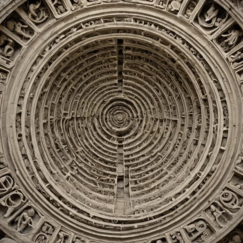 A single, selferoding glyph of solidified breath, shaped like a 9dimensional helix of inverted language and unformed speech, drifts through the center of a vast, inverted cathedral built from the petrified syllables of a civilization that measured existence through the duration of synchronized, silent whispers held just before the first vowel was ever allowed to vibrate in the throat of a child who never spoke. The glyph does not decayit unpronounces, each spiral shedding a layer of phonetic potential that never coalesced into a shared word, reforming into ephemeral, lapislaced afterimages shaped like the negative space between two lips that never parted in the same moment of mutual articulation. The cathedral is not stone