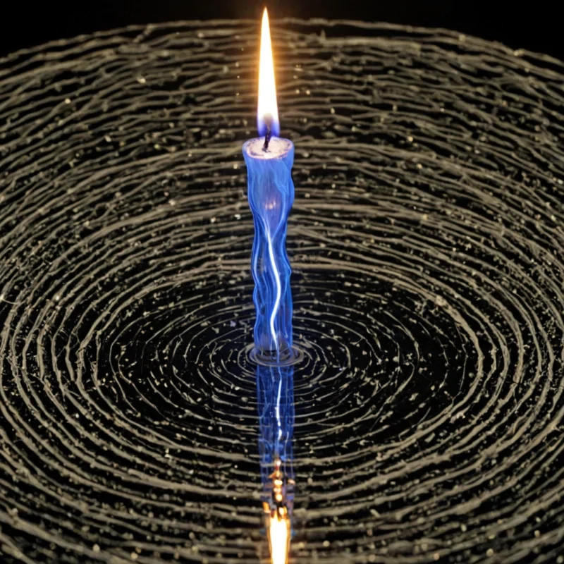 A single, selfoscillating membrane of reversed light, shaped like a 3,842dimensional web of unformed photons and inverted luminescence, pulses at the center of a vast, inverted mirrorpond of solidified shadow. Each filament is woven from the exact moment between a star igniting and its refusal to emit, a candle flame flickering and dissolving into nonillumination, a glance reflected in glass and collapsing into pure, unmeasured nonrefraction. The web does not emit lightit unemits it, each trembling strand shedding a layer of radiative potential that never coalesced into warmth, visibility, or the weight of being seen. As it contracts and expands in perfect counter