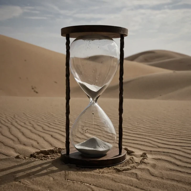 A single, selfechoing ripple of solidified wind flows across the surface of a floating, inverted hourglass suspended in the center of a desert made of powdered silence, its sand not granular but composed of the compressed afterimages of unspoken promises whispered into the void between breaths. The hourglass does not measure timeit remembers it, each grain not falling but rising upward in slow, deliberate reverse, forming the shape of a lullaby written in the language of forgotten doorways. The glass is not transparentit is a mirror of nonreflection, its surface etched with the thermal residue of a conversation that never happened, each crack forming the outline of a key that fits no lock. Above, the sky is not skyit